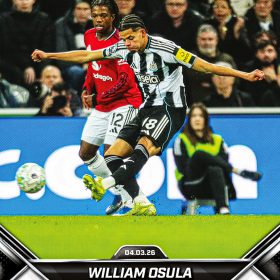Topps William Osula - 2025-26 Premier League Topps NOW? - Card 153